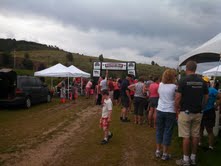 The calm finish line before the storm...