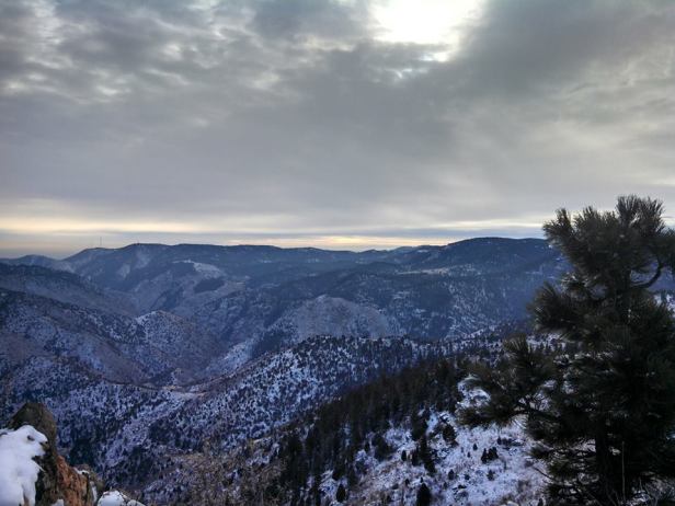 Breathtaking views courtesy of the Centennial Cone trail just 10 miles or so from my home.  
